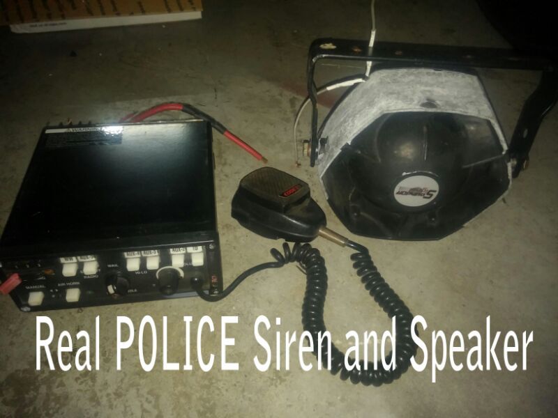 Code 3 mastercom police siren and speaker