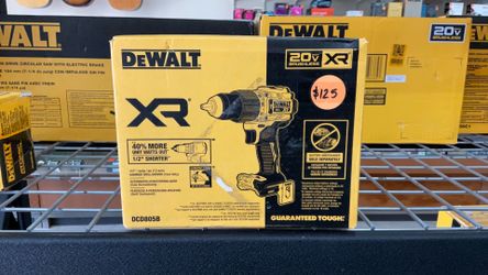 DEWALT DCD805B 1/2” / Pulg / po HAMMER DRILL/DRIVE (TOOL ONLY).