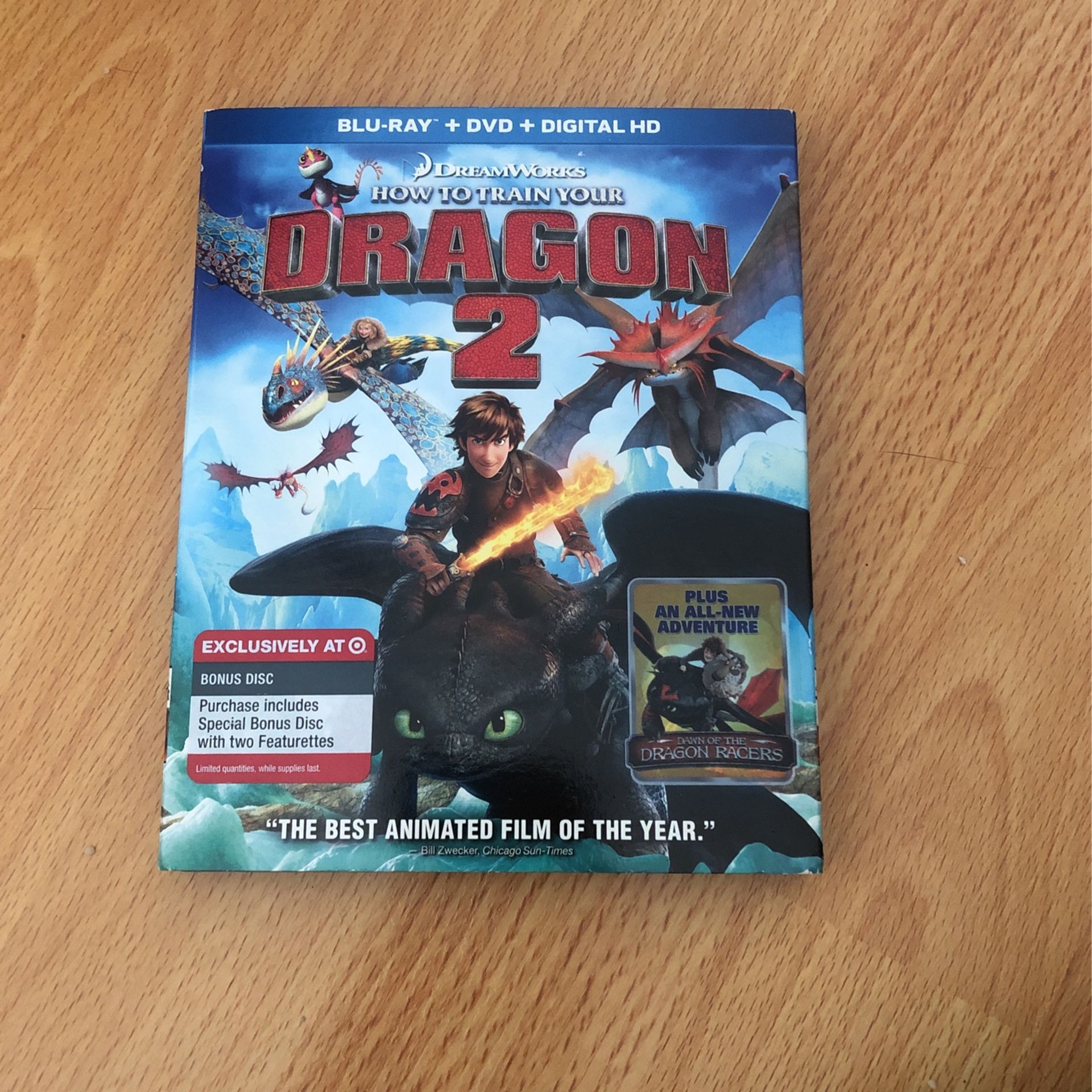 How To Train Your Dragon 2 movie Blu Ray Dvd Digital HD