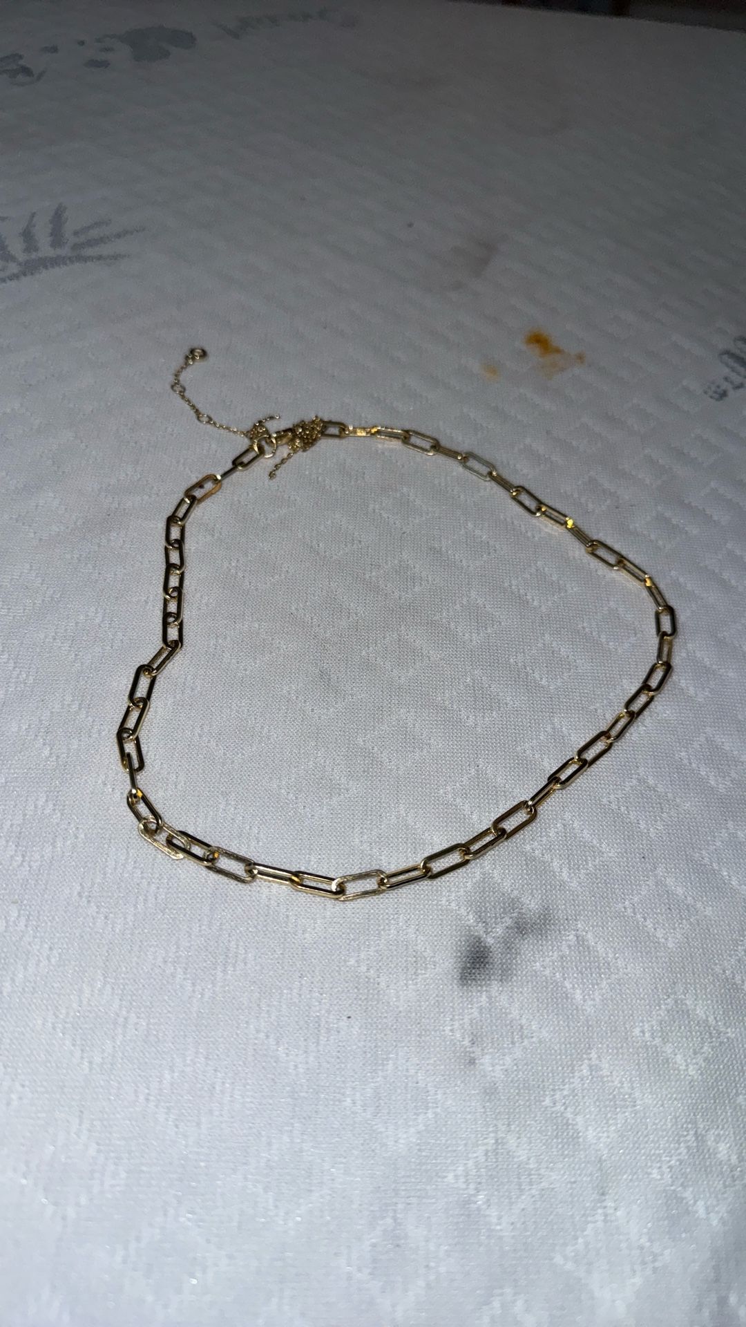 18 Inch Real 18k Gold Over Stainless Steel