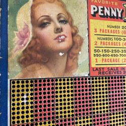 Rare Vintage Camel Advertising Penny Punch 1950’s