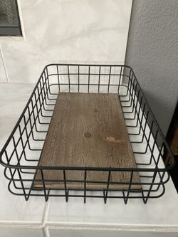 Industrial Style Basket