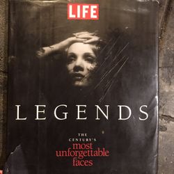 Legends The Centuries Most Unforgettable Faces Hardcover Book
