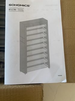Shoe Rack - Brand New Kit - Look At Photos