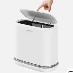 BATHROOM TRASH CAN.