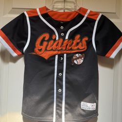 True Fan Giants Jersey kids Size Medium