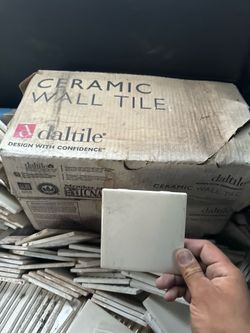 Ceramic 4x4 square tiles