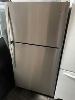 Whirlpool Top Mount Stainless Steel Fridge