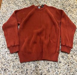 (Local) Orange Timberland Knit Sweater