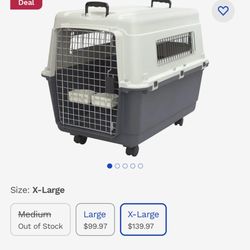Pet Travel Kennel Carrier 36 inch