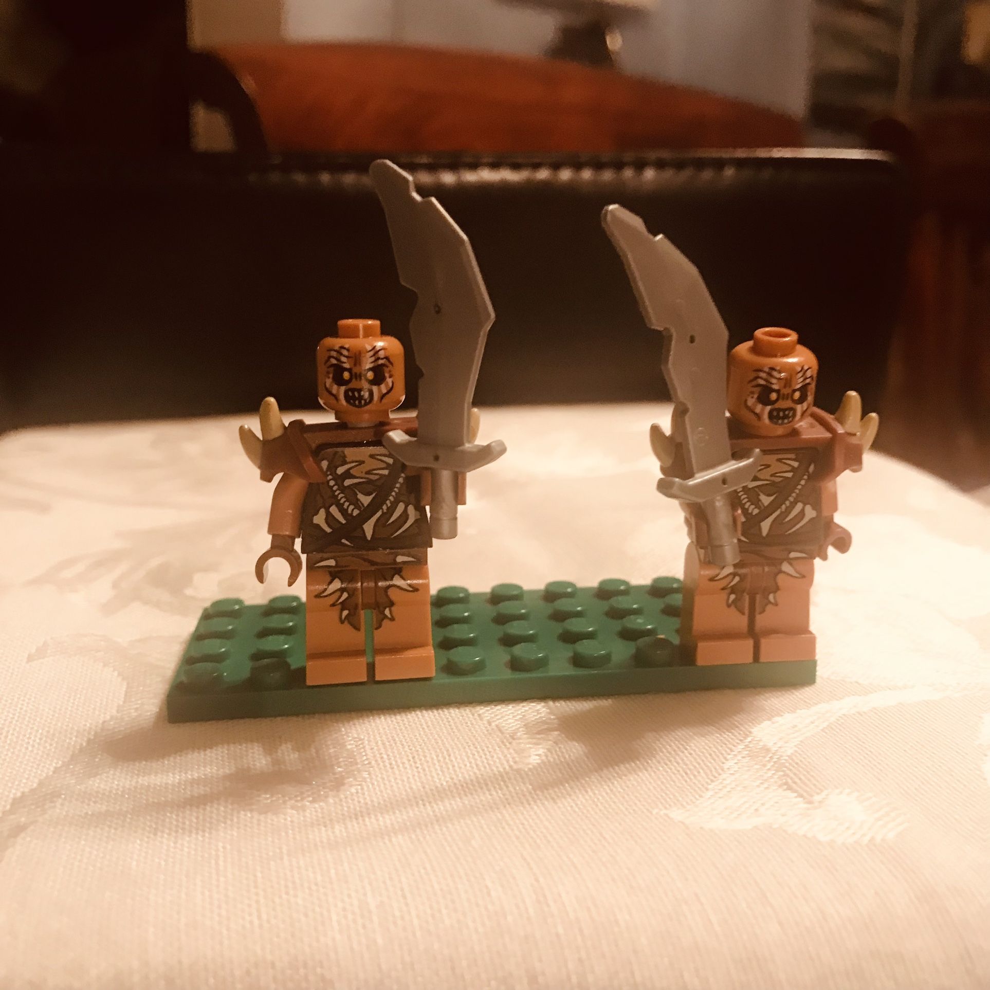 Lego Hobbit Minifigures Gundabad With Spikes? Price Is For Both