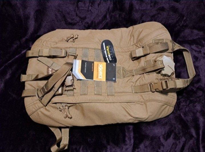 SOURCE Tactical Gear AquaSource 20L Water Tanker Coyote 20 Lliter hydration 5.2 Gallon