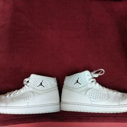 Size 12 But Fits Me Like An 11.5 Jordan Jumpman Shoe, Worn Twice We'll Clean Up Like New