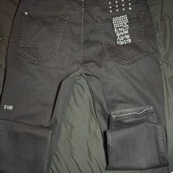 KSubi Designer All Black jeans