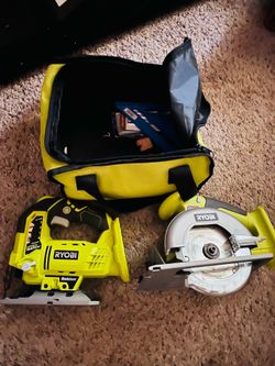 Ryobi circular saw & jig saw
