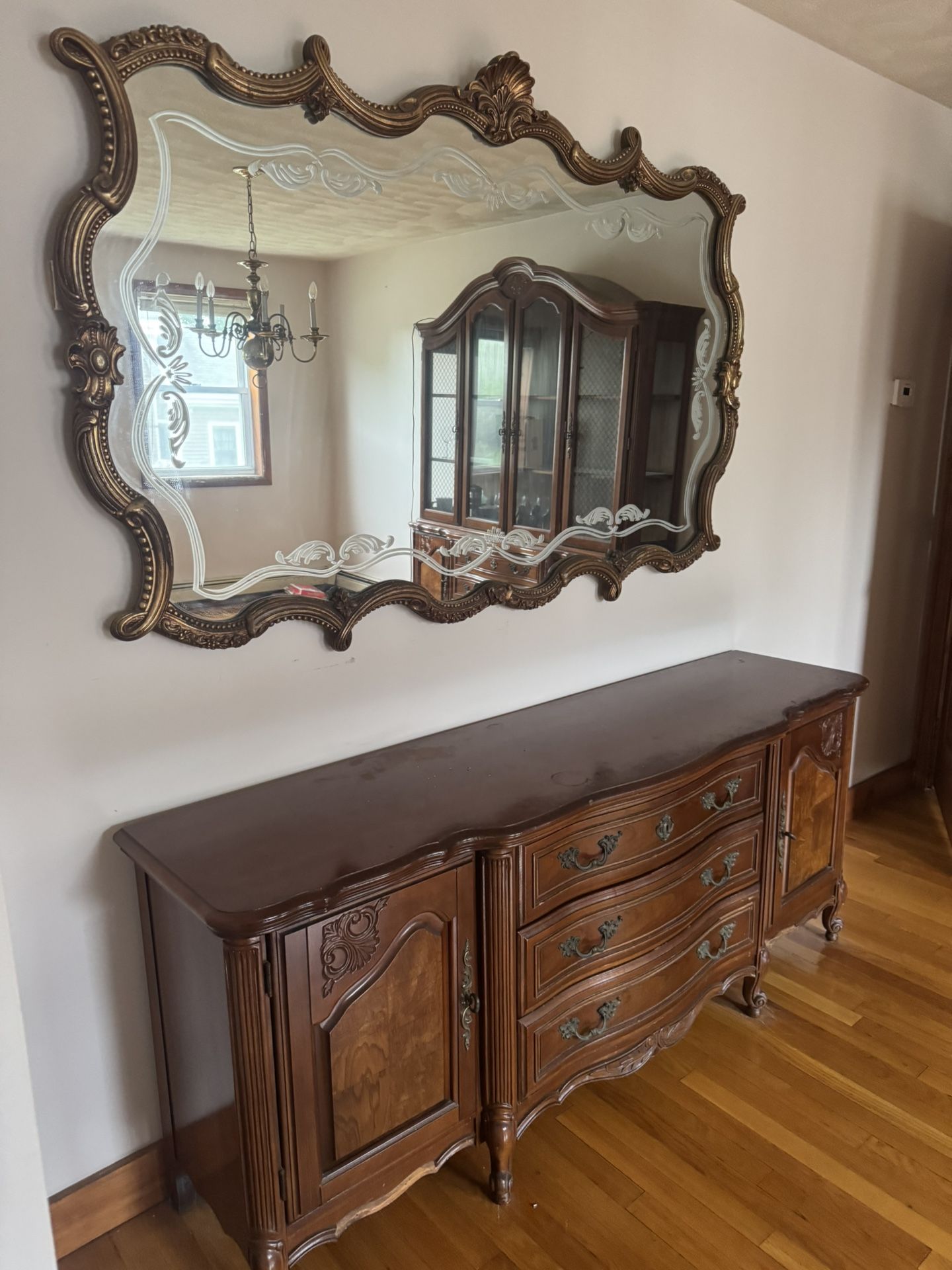 Vintage French Provincial Mirror