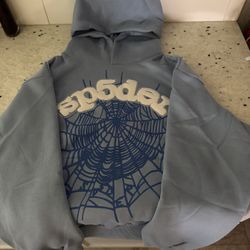 blue spider hoodie 
