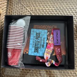 Stagecoach wristband & Shuttle Pass 