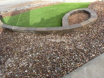 Paver and turf work is done, talk to us for an estimate