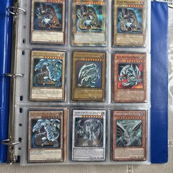 Huge Rare Vintage Yu-gi-oh Card Collection With Binder 300+ Cards!