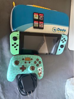 Animal Crossing Switch Console With Games!