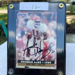Sport Card Andre Ware