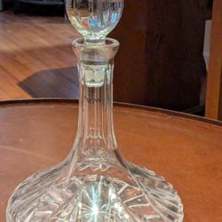 Antique Crystal Decanter for Liquor Wine whiskey”