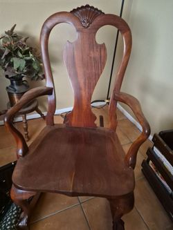 Wooden Rocking Chair