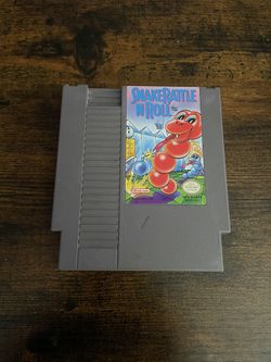 Snake Rattle N Roll Nintendo NES