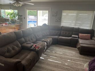 Brown Couch