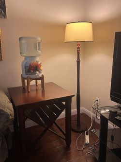 Square Solid Wood Bar Table 