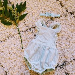 Baby Girl Clothes With Head Band