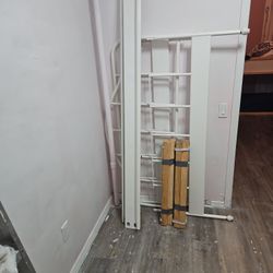 Ikea Sagstua Queen Bed Frame White
