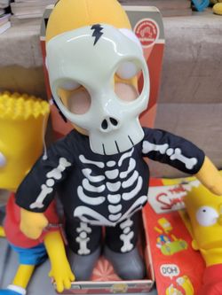 Homer Simpson As Skellton
