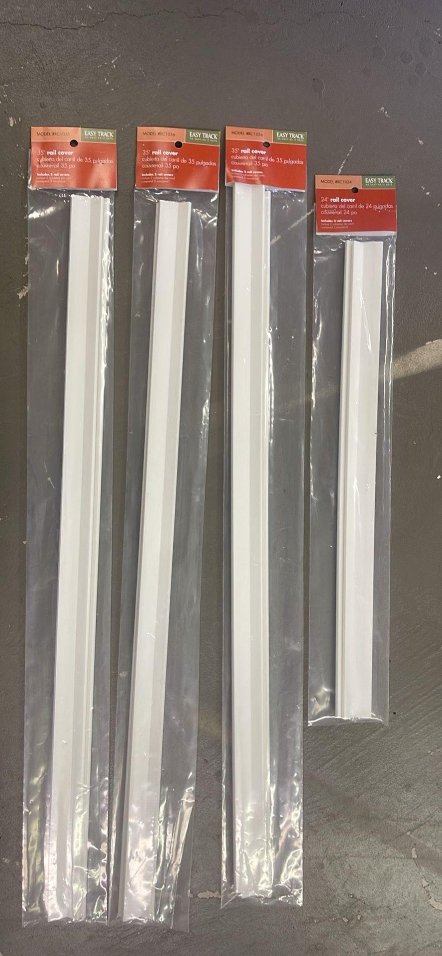 Easy Track Rail Covers