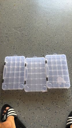 New tackle boxes