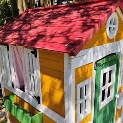 Wooden Playhouse 