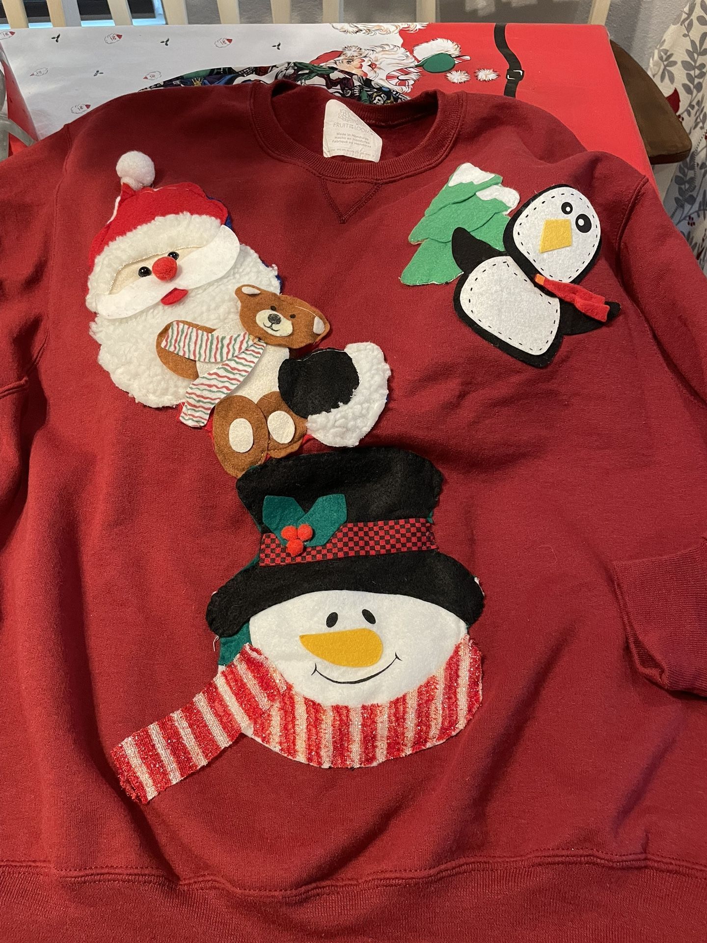 Christmas Red Sweatshirt 