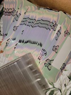 Empty Eyelashes Trays & Boxes