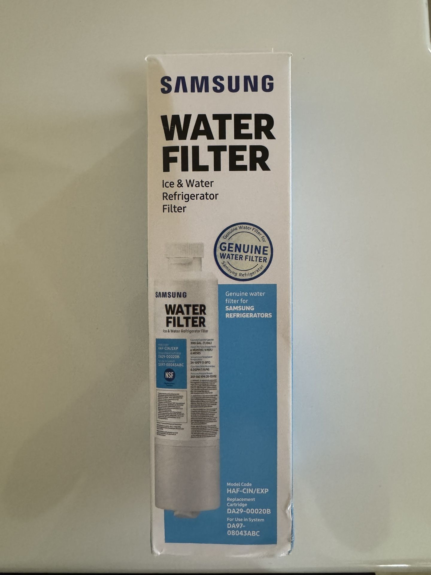 Samsung Water Filter