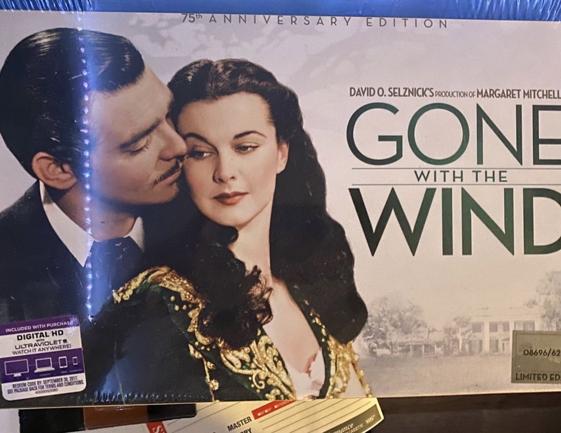 Gone With The Wind Blu-ray 75th anniversary edition new