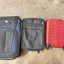 Medium To Small Luggage With Wheels (Hard Shell, Soft Shell)