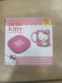 Hello Kitty Mug And Mug Charger 