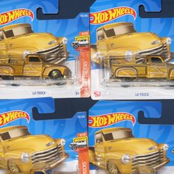 Hot Wheels Short Card La Troca Gold 