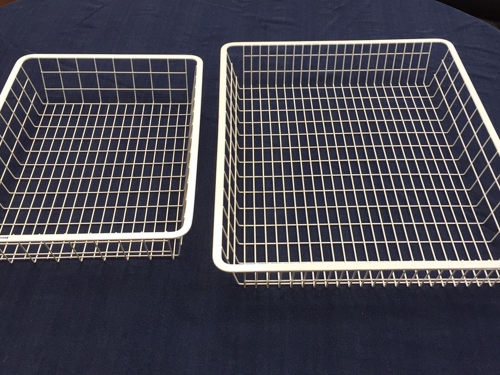 Wire Shelf Baskets - Organized Living