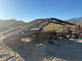 Custom car trailer for 2 cars