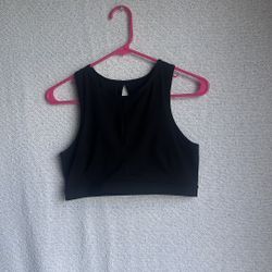 Woman large Nike black sports bra