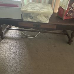 Solid Wood Long Coffee Tables 