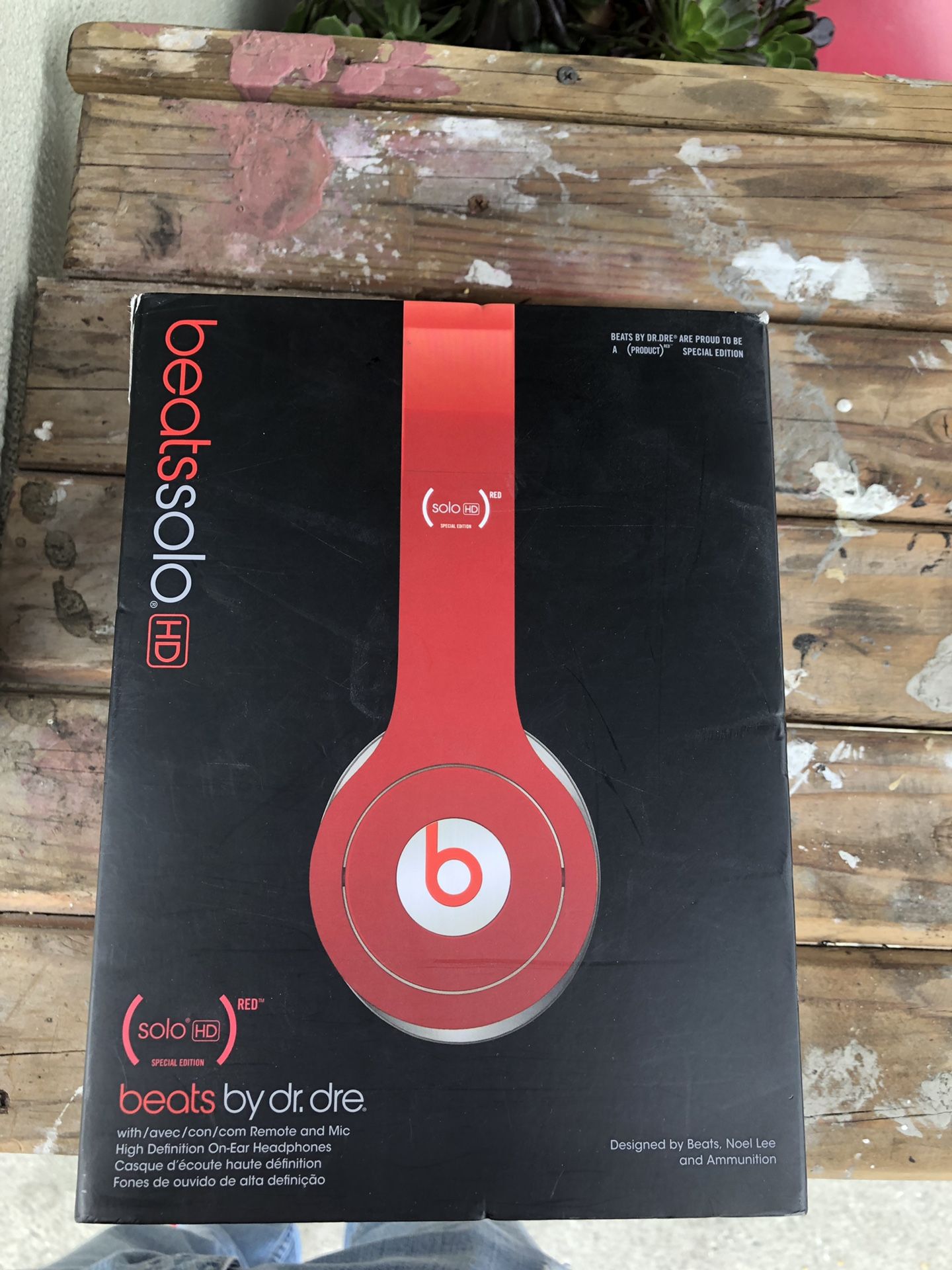 Beats Solo HD RED Edition On Ear Headphones for Sale in Rialto CA
