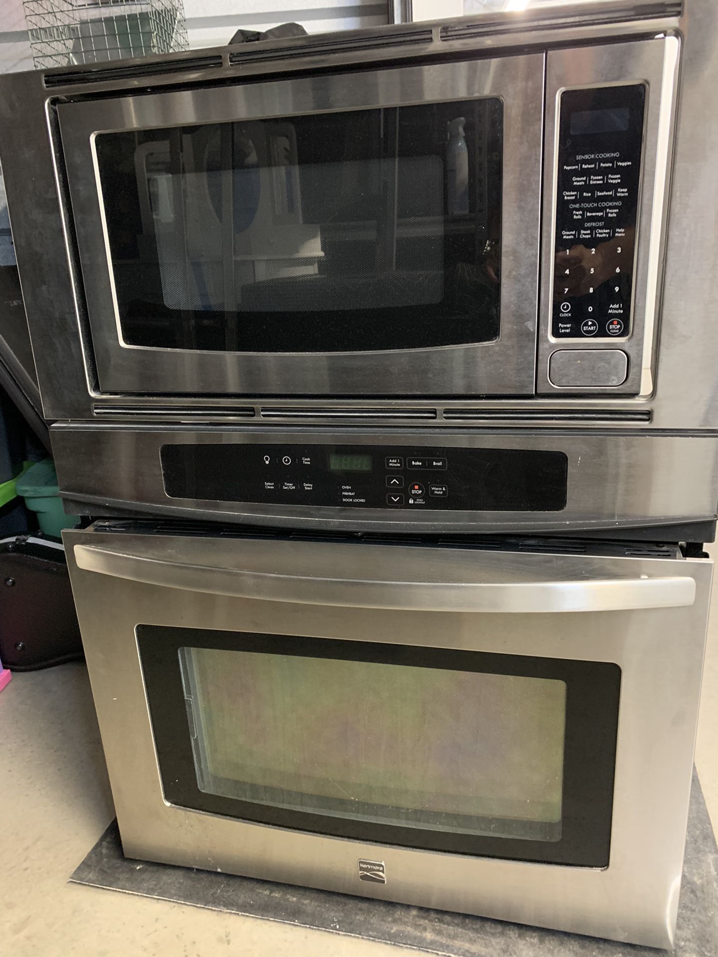 Kenmore Microwave/Oven Combo
